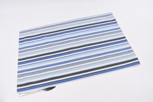grand torchon de cuisine bayadere bleu