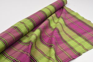 toile coton violet vert