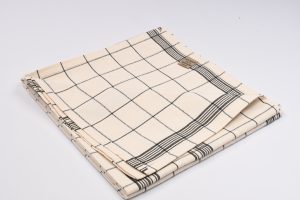 nappe fabrication Française carreaux noir