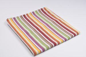 nappe fabriquée en France bayadere jaune