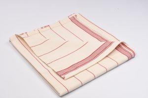 nappe fabriquée en France rayee Tabac