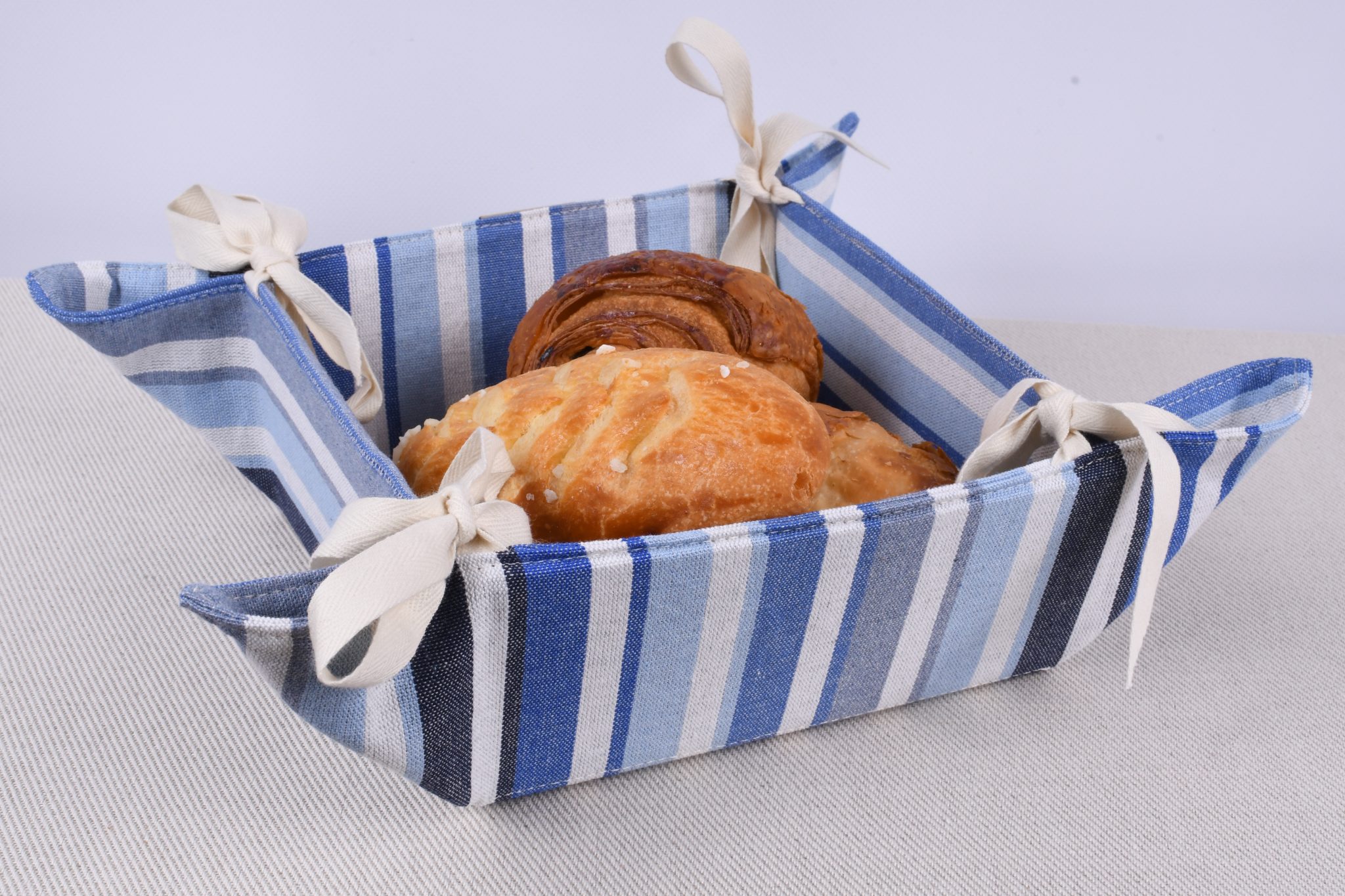 Panier à Pain En Tissu Coton Utilissimi 19x19 Cm – Décor Élégant Et Pratique Pour Table
