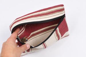 interieur trousse rosy petit modele grenat