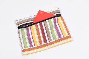 trousse rosy grand modele bayadere jaune