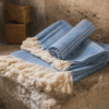 Serviette Hammam Bleu