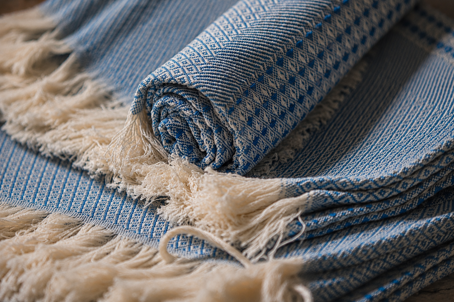 Serviette Hammam Bleu – Image 2
