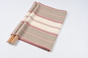 toile transat prête à poser rayure tabac