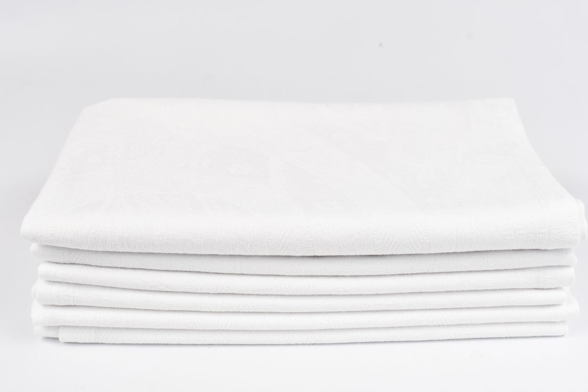 Saten Ser11308064 Miniservis - Lot De 200 Serviettes En Cellulose Blanches