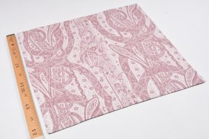 serviette-de-table-jacquard rouge grenat